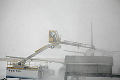 A Snowy Chicago O'Hare Airport