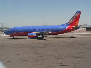 Southwest Airlines plane