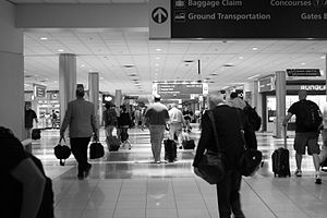 Interior of Hartsfield-Jackson Atlanta Interna...