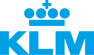 English: Logo of KLM Royal Dutch Airlines.