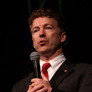 English: United States Senator Rand Paul speak...